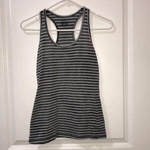 Converse One Star grey & black tank top - xsmall